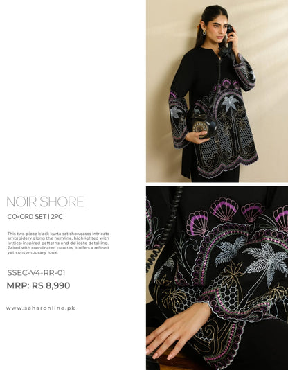SAHAR PRET ESSENTIALS Stitched / Ready to Wear Co Ord (2pc) Cambric Collection