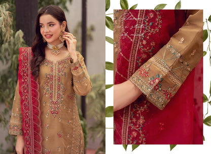 FALIHA Fancy ORGANZA Embroidered Collection 𝟸𝟶𝟸𝟼