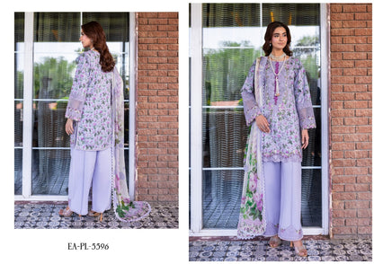 ESHAISHA PRINTED LAWN EMBROIDERED COLLECTION VOL-3