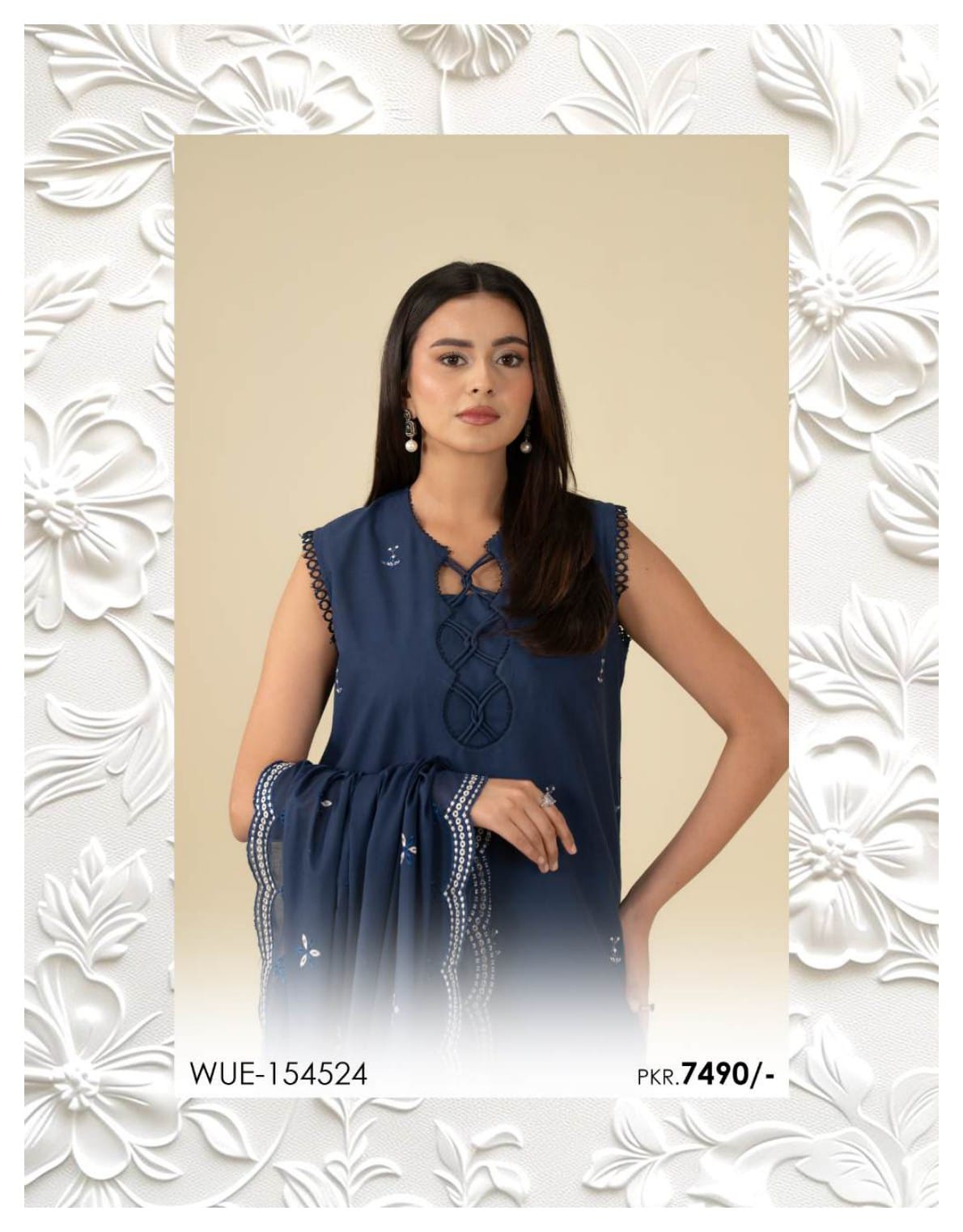 BEENA BY BEYOND EAST Embroidered Unstiched 3 Pcs Lawn Collection