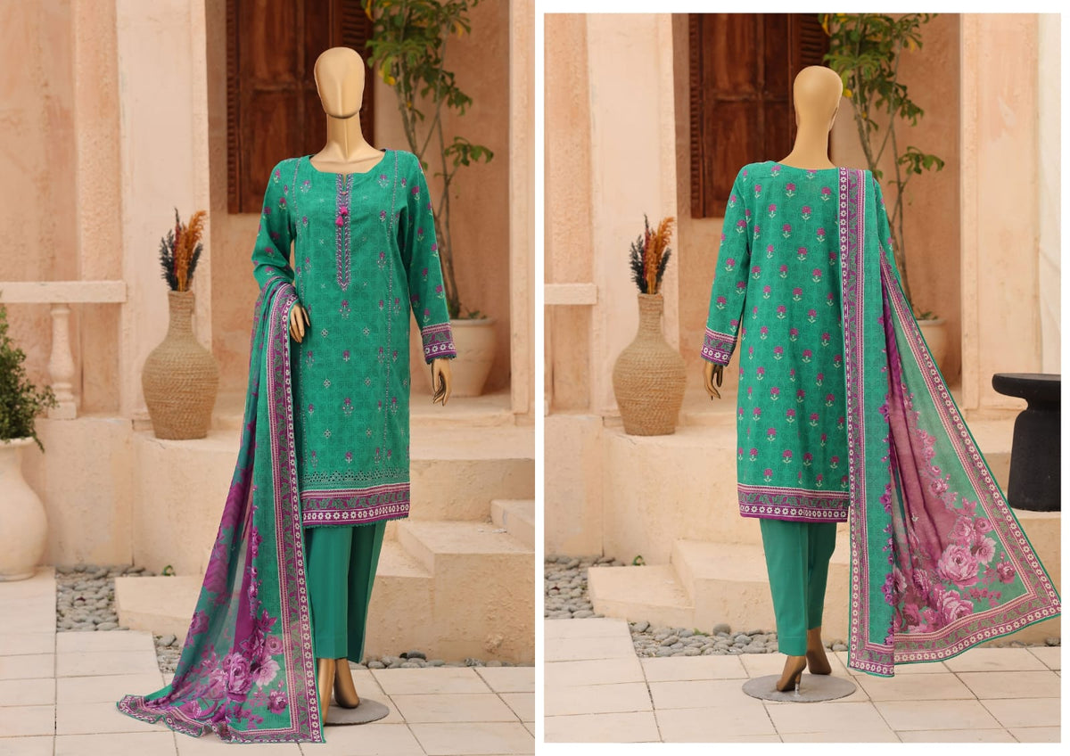 ASASA Digital Printed Embroidered Collection