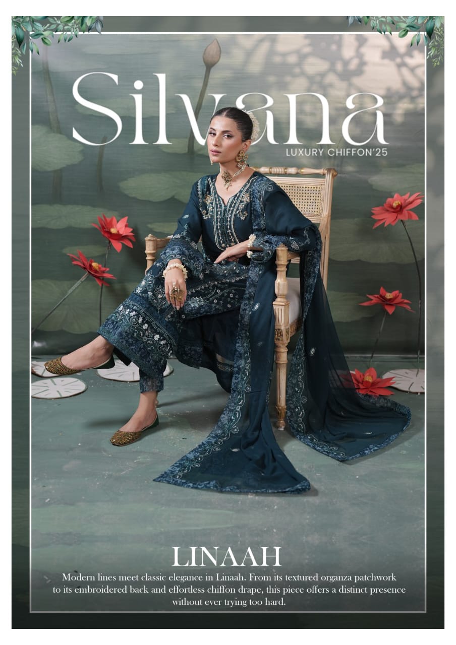 SILVANA GUZEL Ready To Wear  FORMAL 3 PIECE Stitched Collection