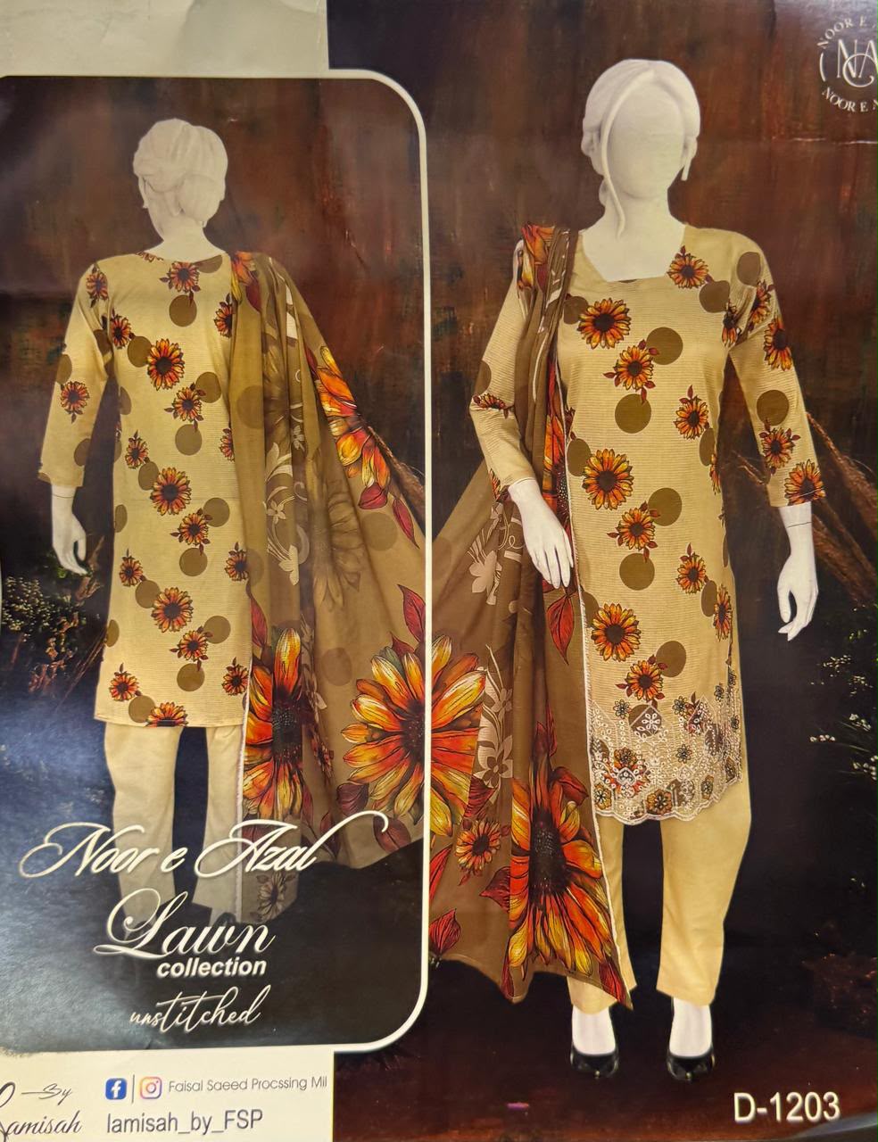 Noor e Azal Lawn 2026 Collection