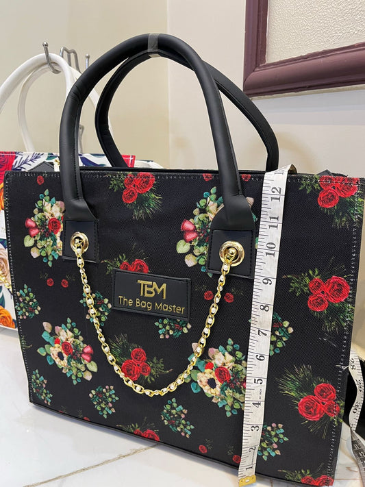 Floral Tote Bag