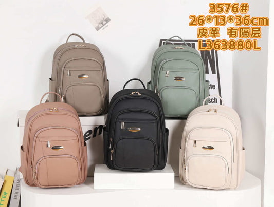 LEATHER BAGPACK