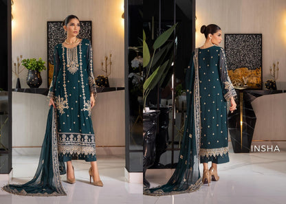 Afsaneh Luxury Pure Bamber Chiffon Collection