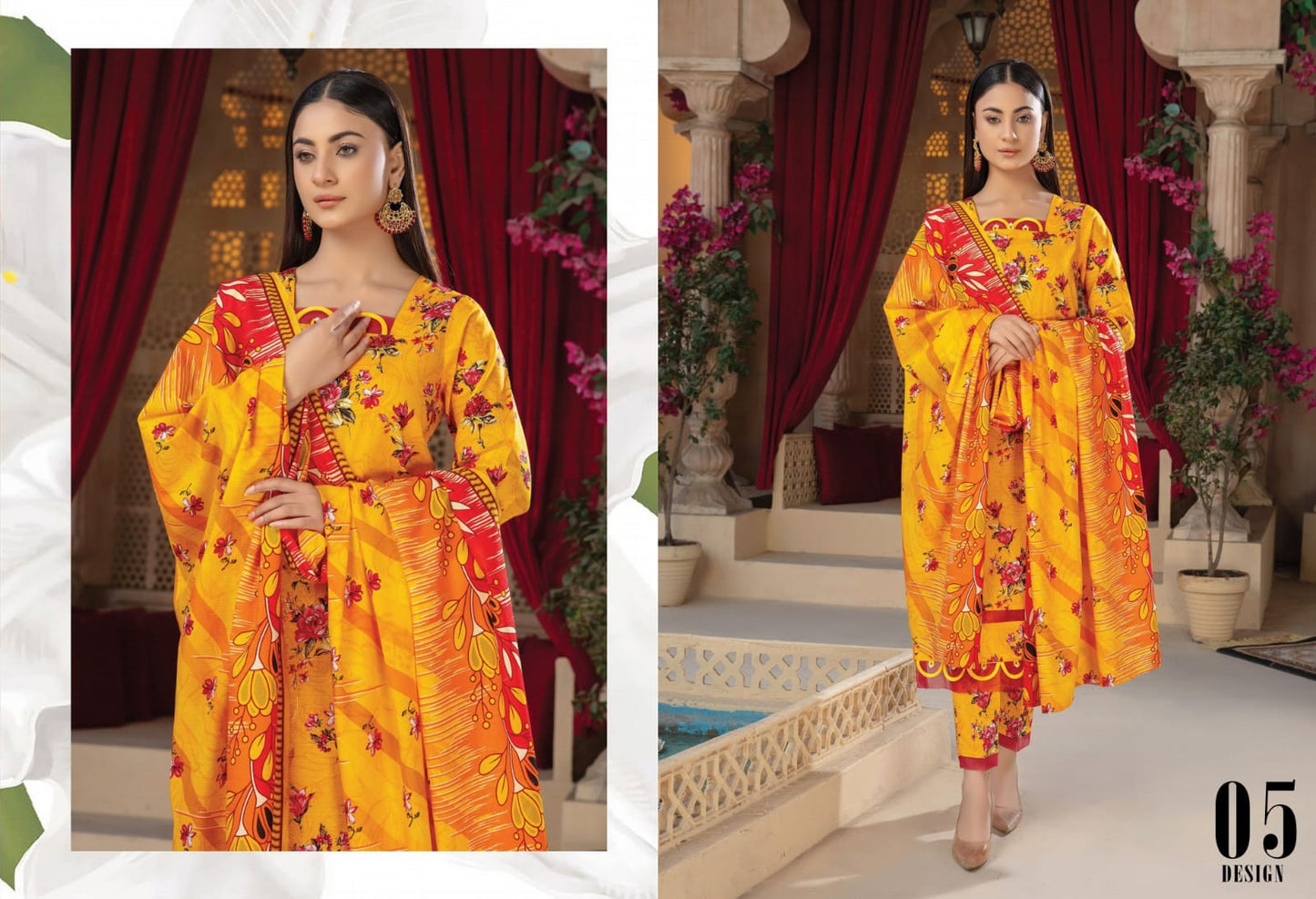 Orchid BiN Naeem Bana Dora Luxury Lawn