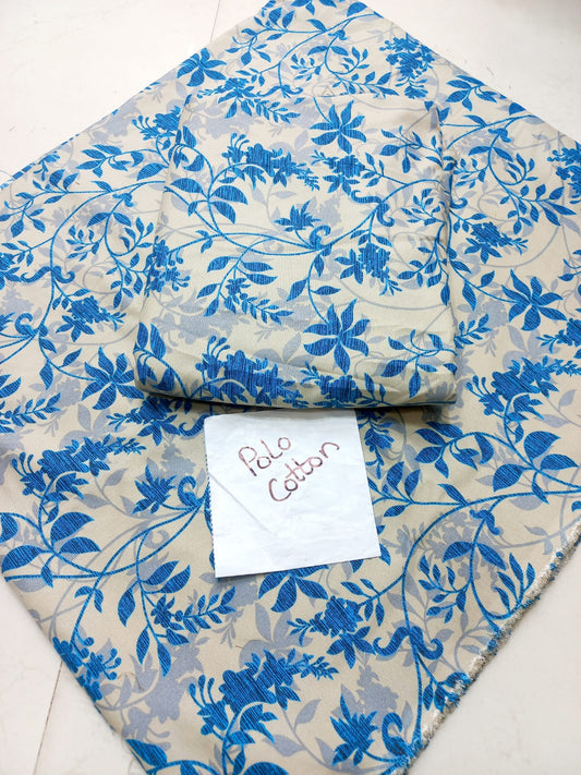 MICRO POLO COTTON ALL OVER 2 PC