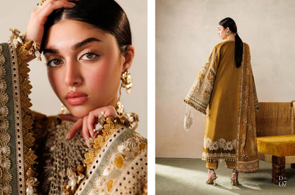 BAROQUE Embroidered LAWN 26 Eid Collection