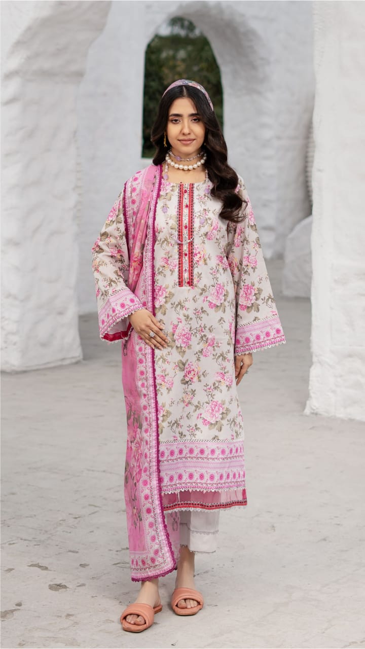 Colors Digital Printed Lawn