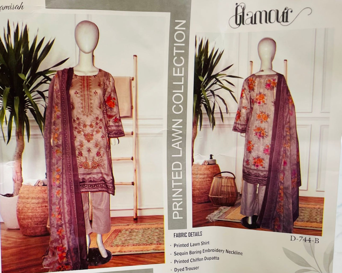 Glamour Printed Lawn