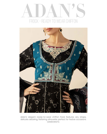 ADAN's FROCK READY TO WEAR CHIFFON
