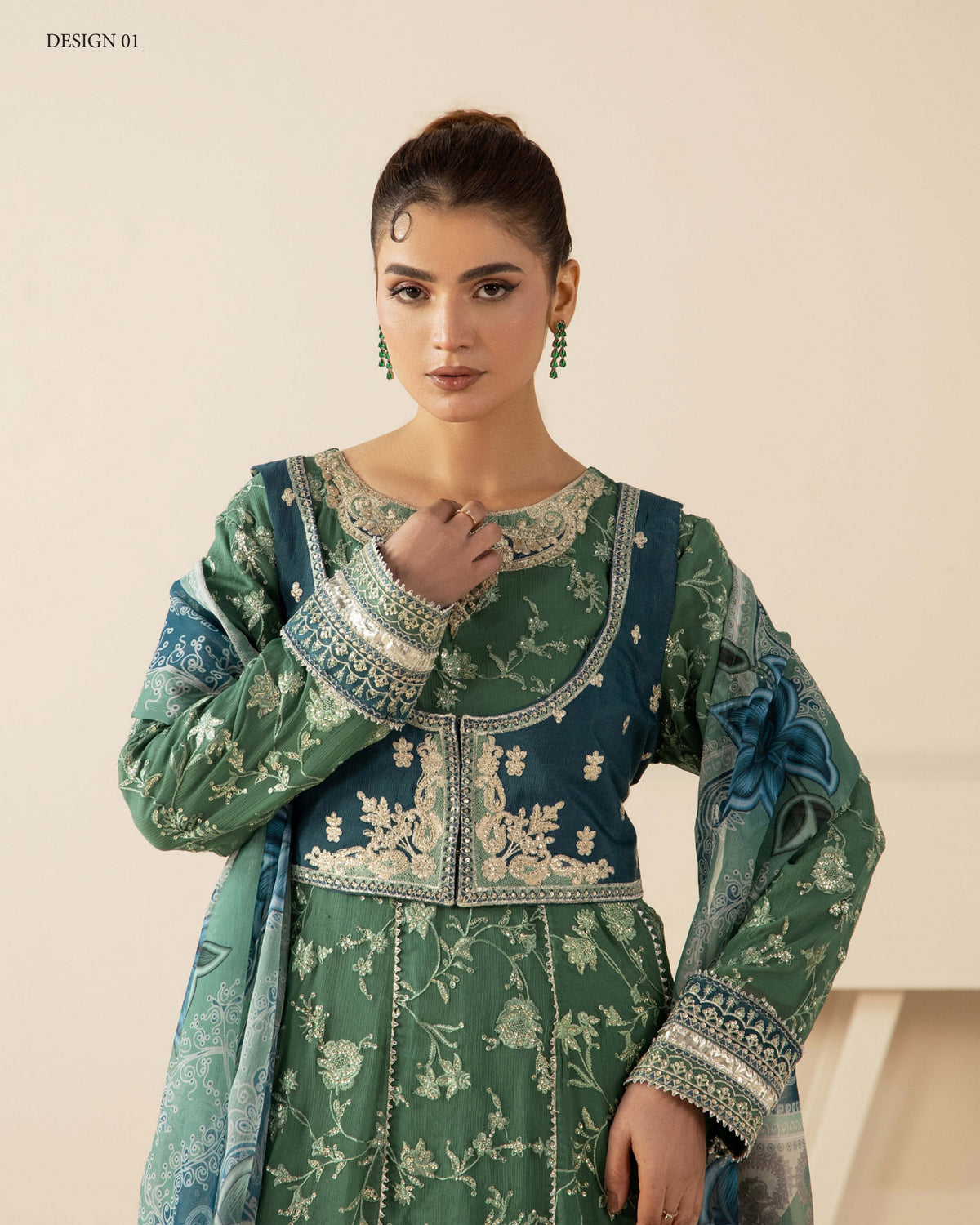 ADAN's FROCK READY TO WEAR CHIFFON