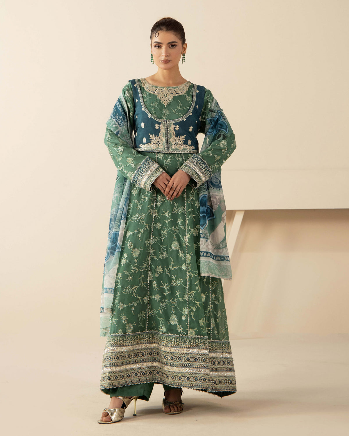 ADAN's FROCK READY TO WEAR CHIFFON