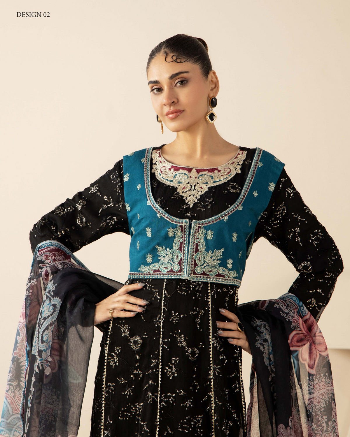 ADAN's FROCK READY TO WEAR CHIFFON