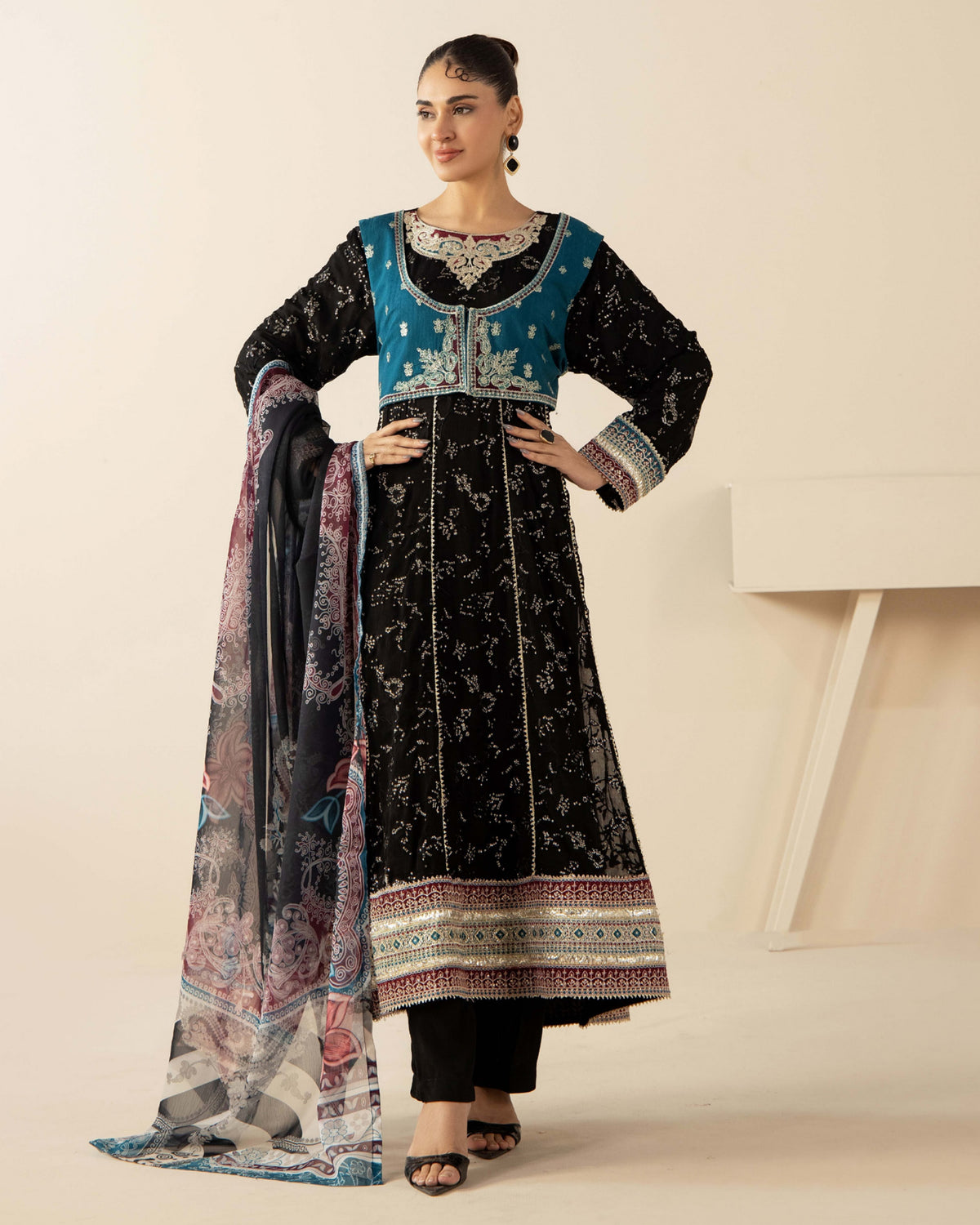 ADAN's FROCK READY TO WEAR CHIFFON
