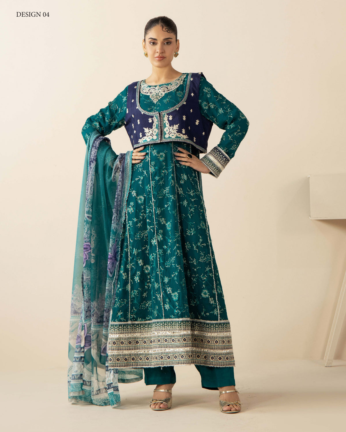 ADAN's FROCK READY TO WEAR CHIFFON