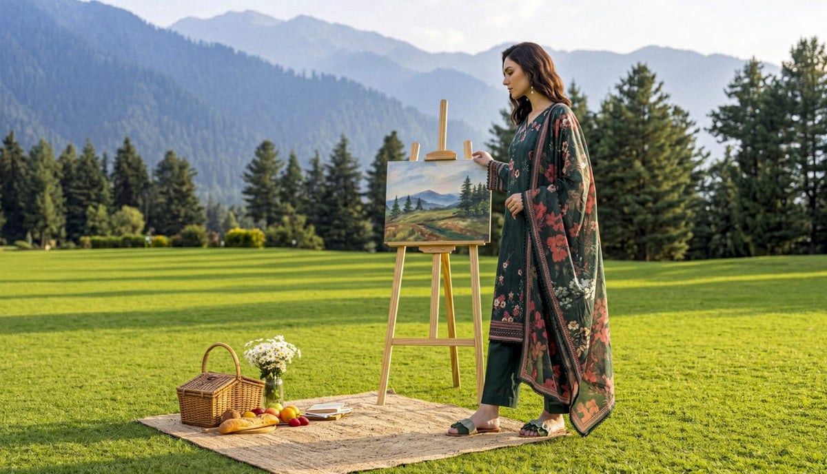 ELAYA PRINTS PREMIUM DROP 106 Lawn Prints