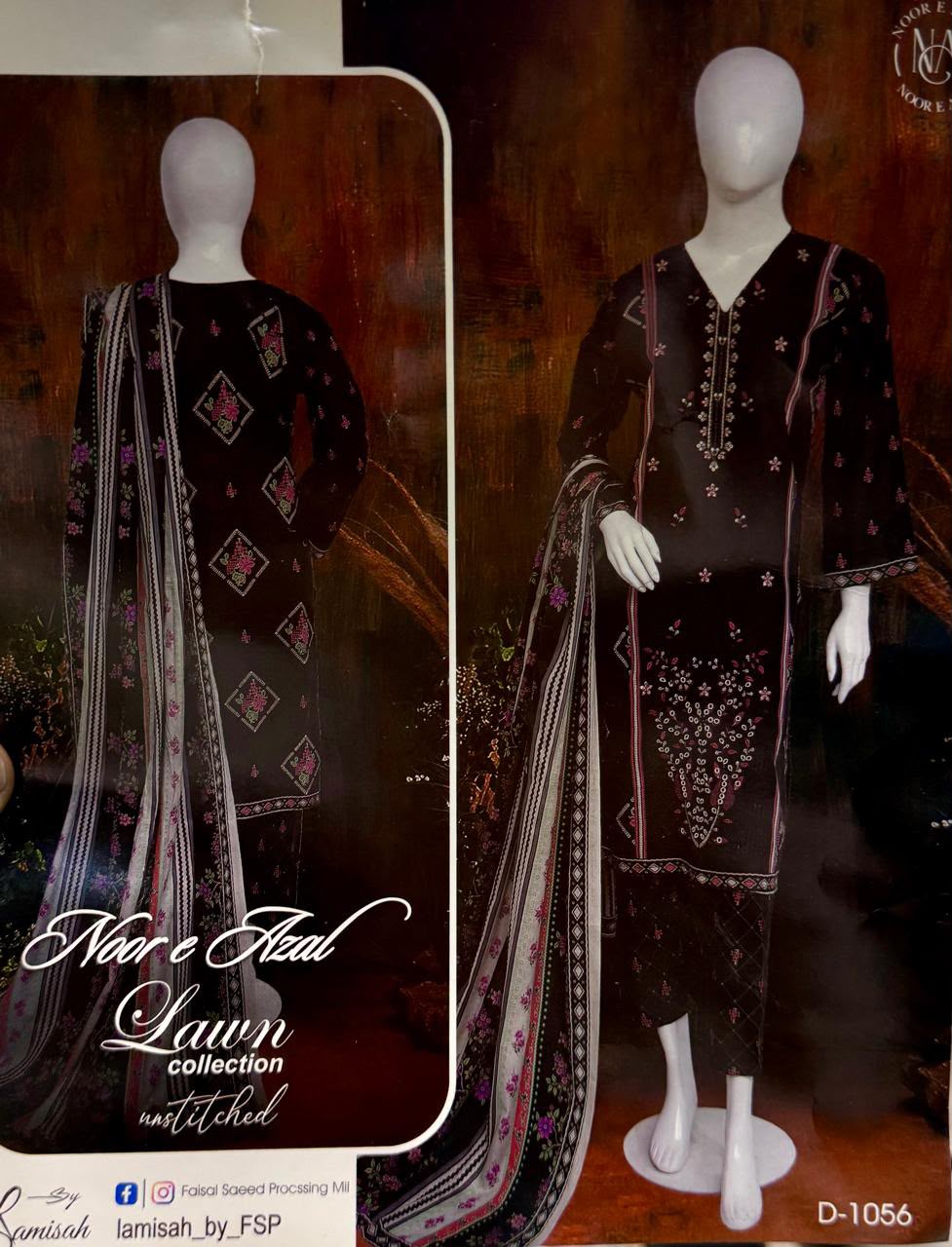 Noor e Azal Lawn 2026 Collection