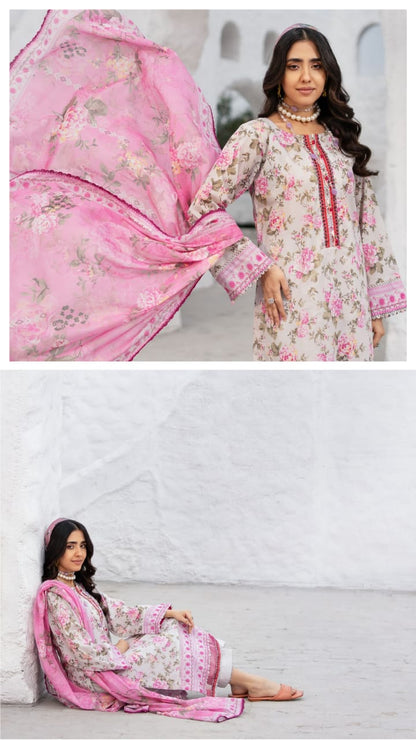 Colors Digital Printed Lawn
