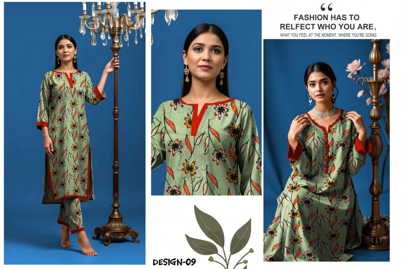2 PIECE  BLOOM By SOBIA WASEEM