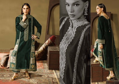 Charizma Signora Velvet Embroidered