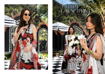 AYESHA IBRAHIM LUXURY LAWN PRINTS