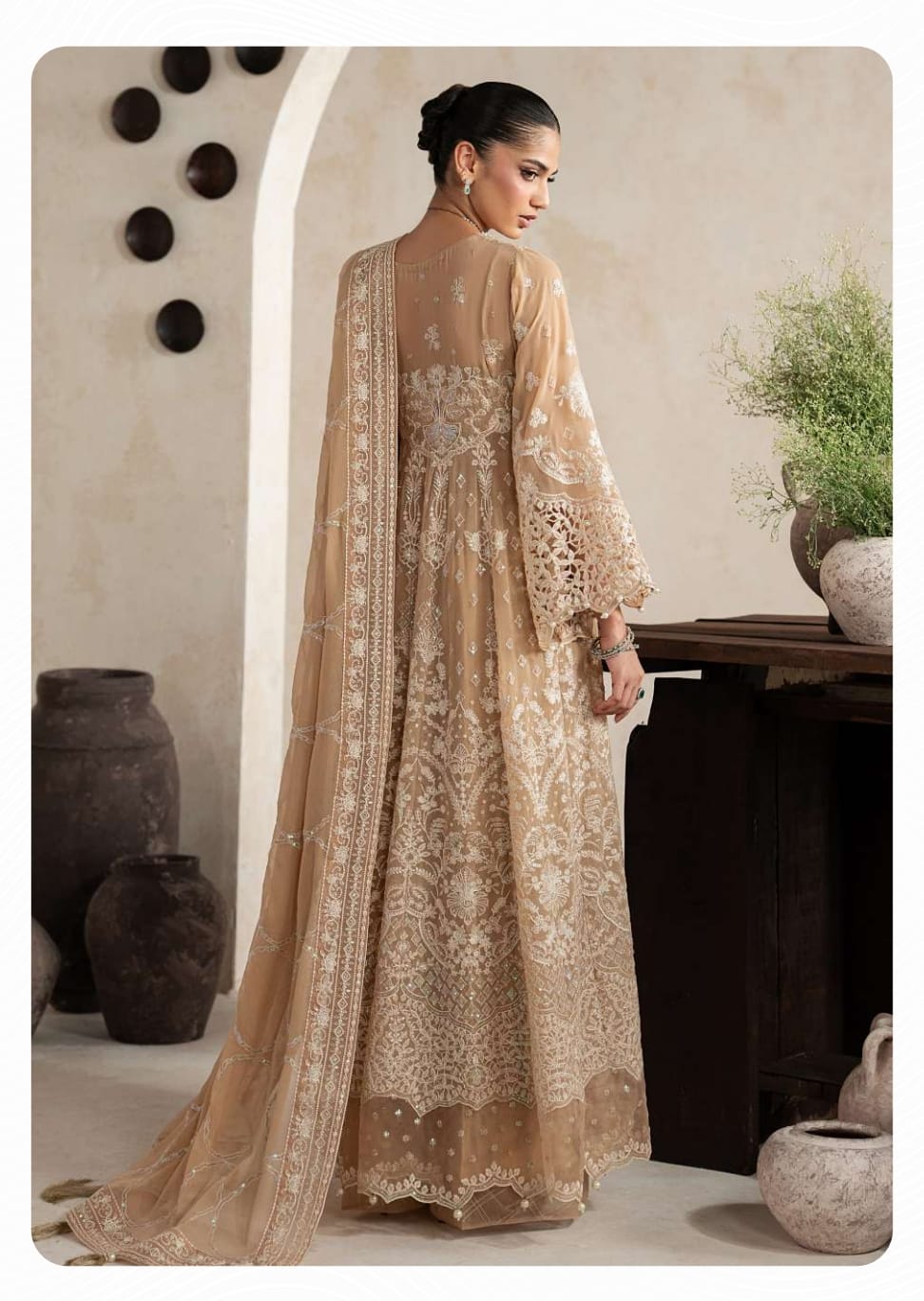 Gulaal Unstitched Embroidered Chiffon