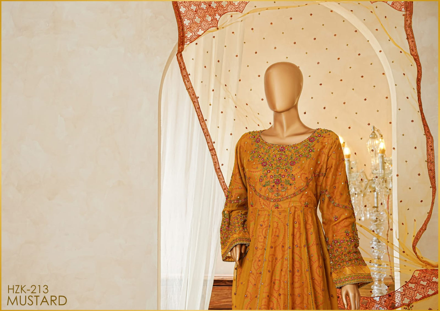 Hz Ready To Wear SHAADMAANI Formals Hand Embellished Stiched Collection