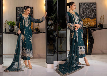 Afsaneh Luxury Pure Bamber Chiffon Collection