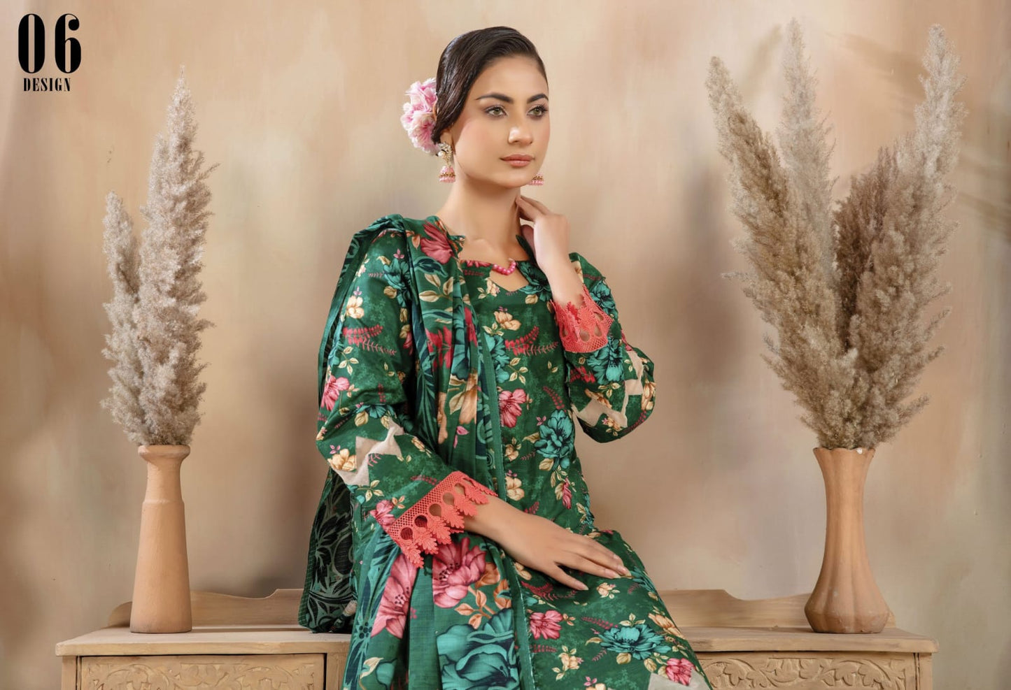 Orchid BiN Naeem Bana Dora Luxury Lawn