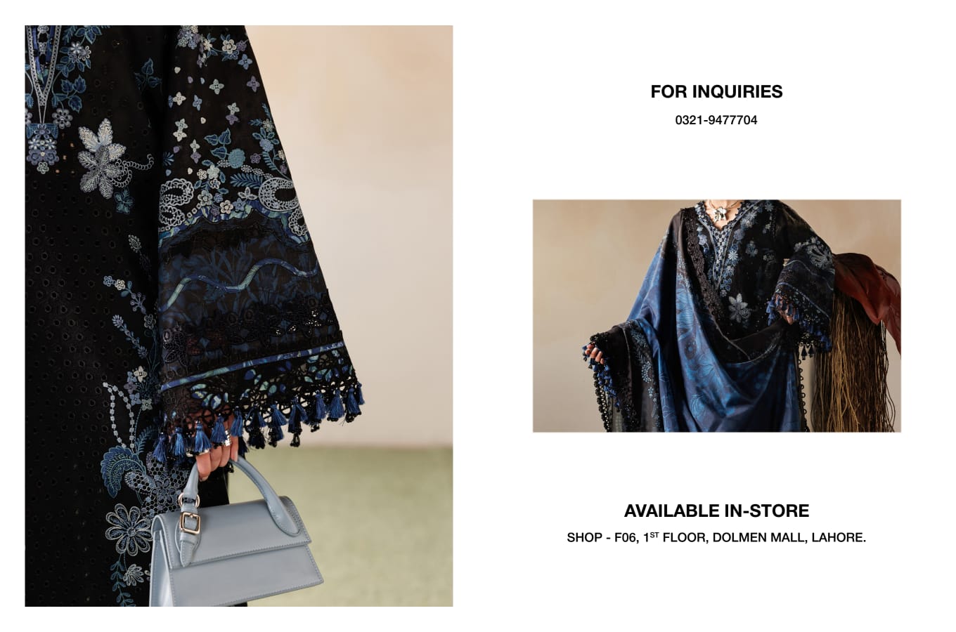 BAROQUE Embroidered LAWN 26 Eid Collection