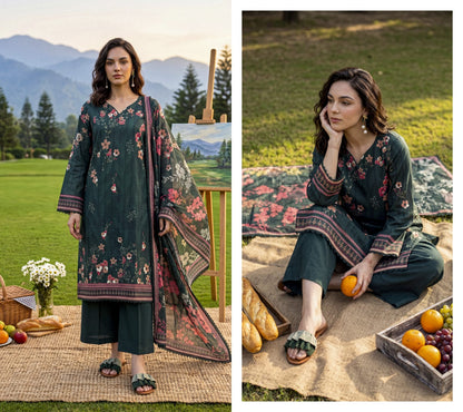 ELAYA PRINTS PREMIUM DROP 106 Lawn Prints