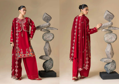 ZEENAT MOSHO PRET STITCHED COTTON CODES COLLECTION