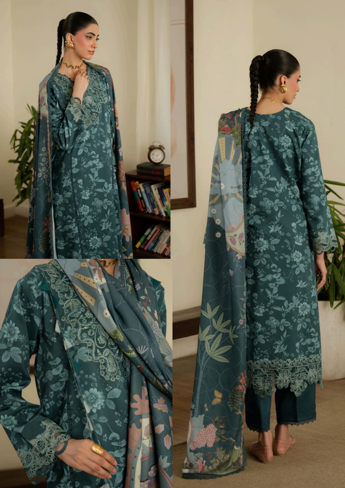 Print Luxe by Aabyan Embroidered Linen Collection