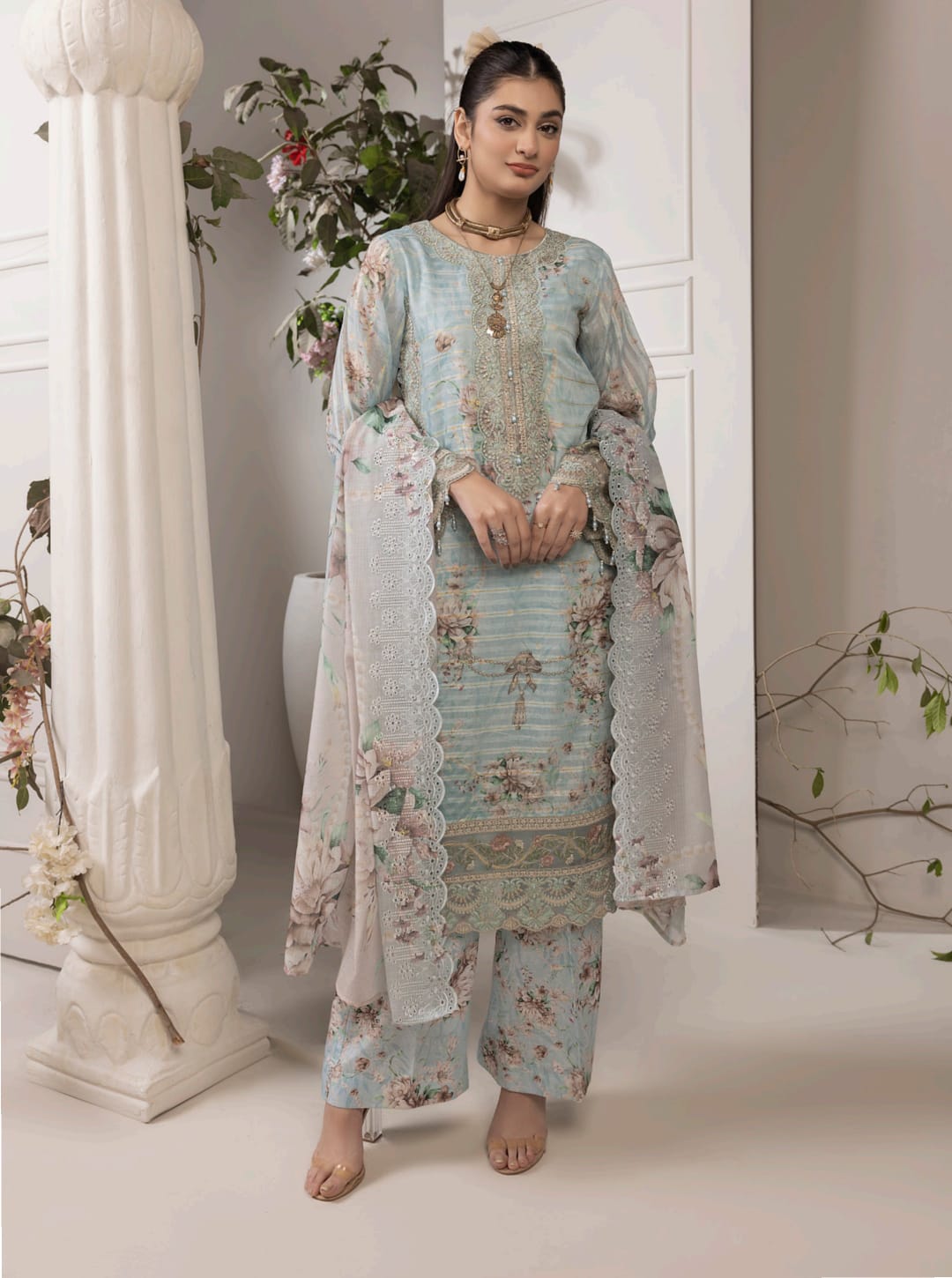 ZALEA CUVIC JACQUARD READY TO WEAR BY ADAN'S LIBAS