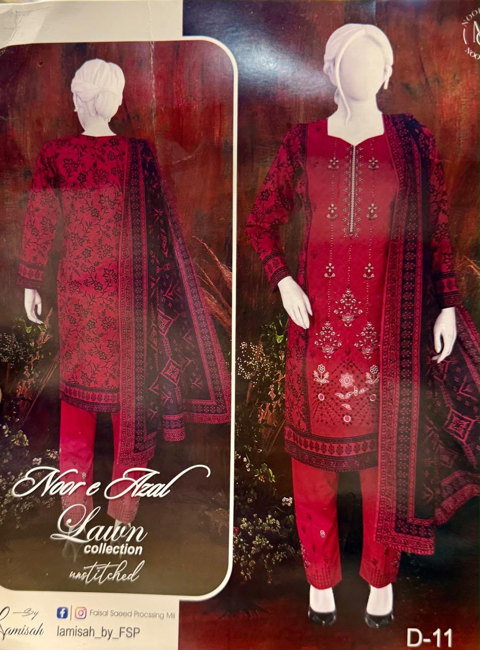 Noor e Azal Lawn 2026 Collection