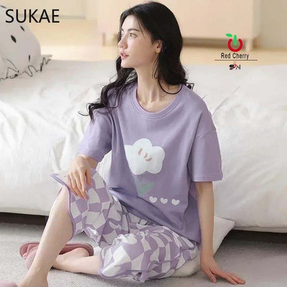 Printed Night Suit