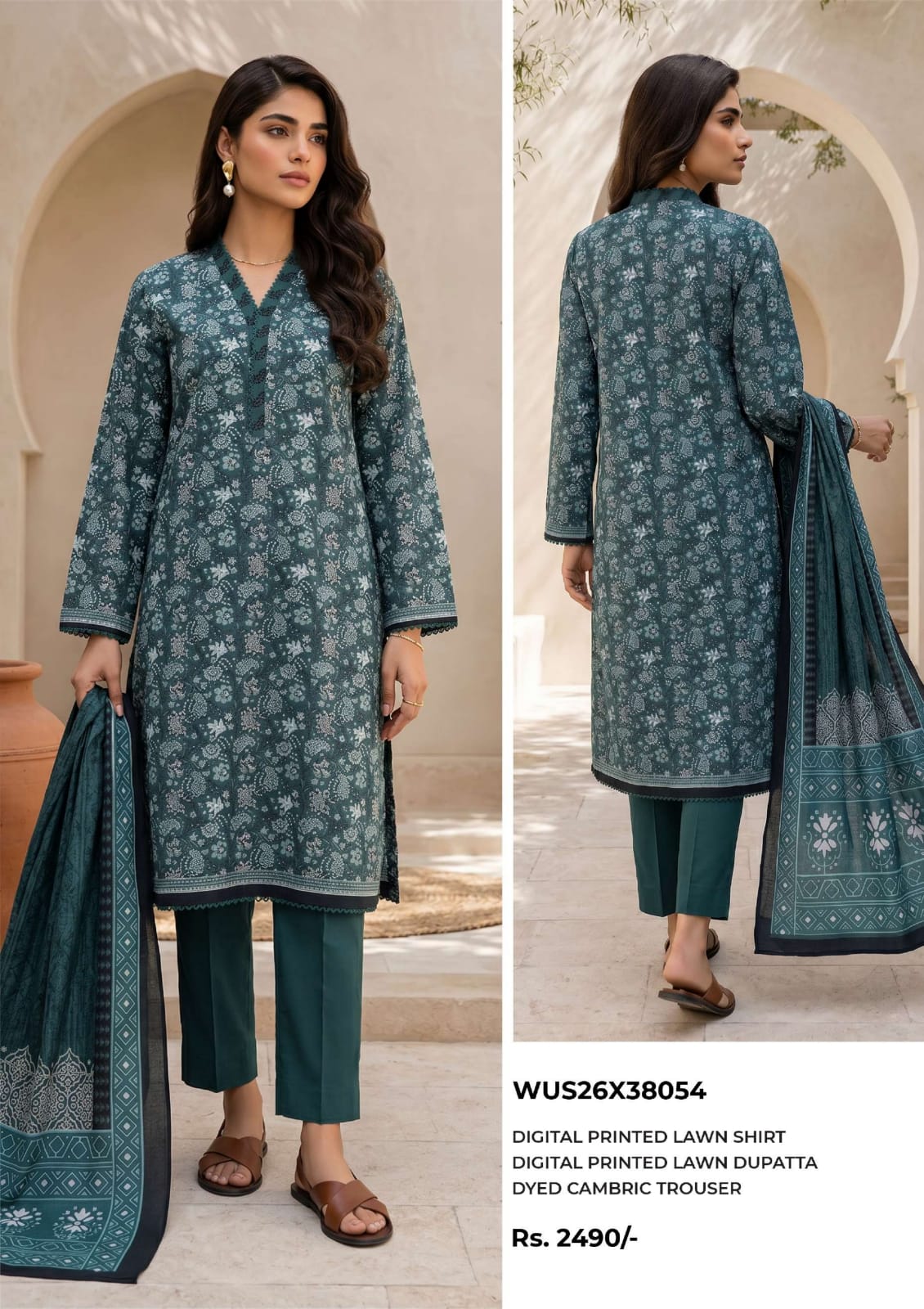 ZELLBURY LAWN Printed 3 PIECE Collection VOL-6 2026