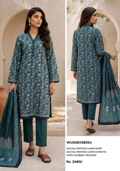 ZELLBURY LAWN Printed 3 PIECE Collection VOL-6 2026