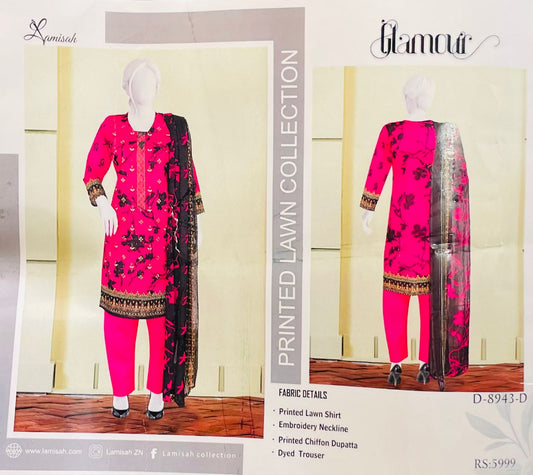 Glamour Printed Lawn