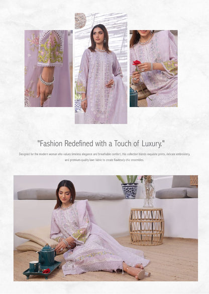 AYZEL GUZEL  FORMAL 3 PIECE Stitched Collection