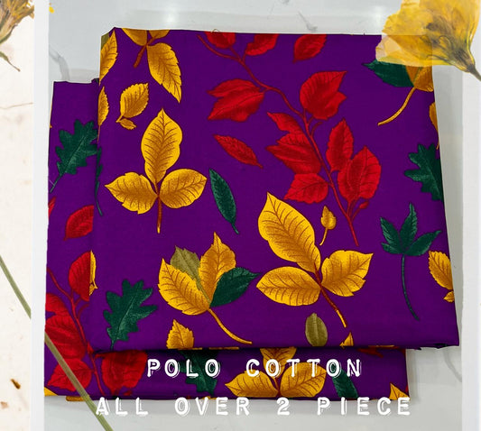 Polo Cotton All Over Two Piece