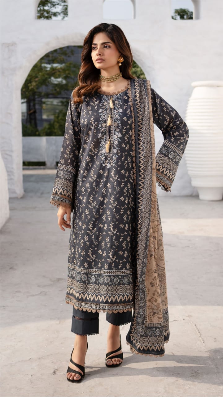 Colors Digital Printed Lawn
