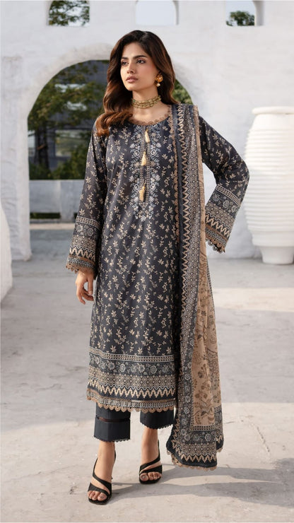 Colors Digital Printed Lawn