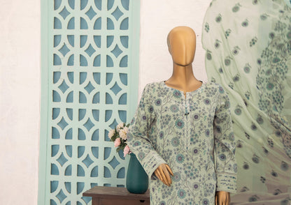 Mother's Embroidered Bamber Chiffon Dupatta