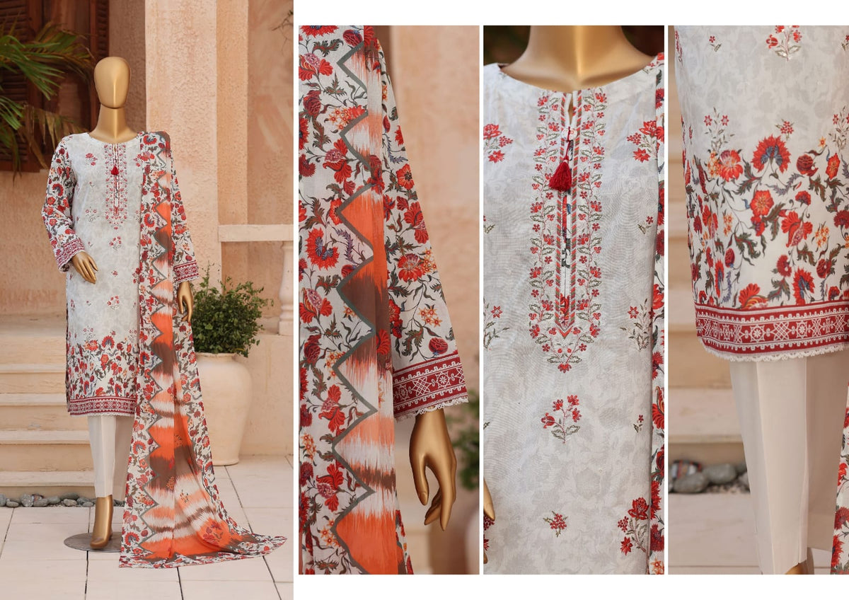 ASASA Digital Printed Embroidered Collection