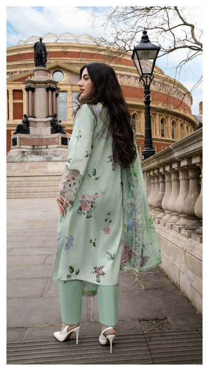 ALZOHAIB SUNSHINE BLOOM England Stories Embroidered Lawn