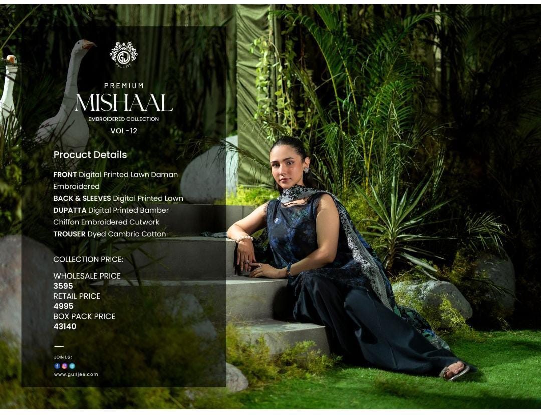 MISHAAL EMBROIDERED COLLECTION
