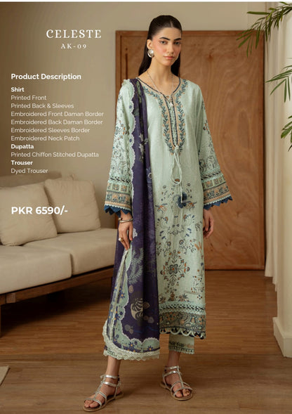 Print Luxe by Aabyan Embroidered Linen Collection